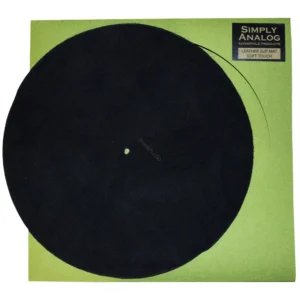 Simply Analog Leather Mat (Soft Touch) - Skórzana Mata Gramofonowa (Aksamitna)